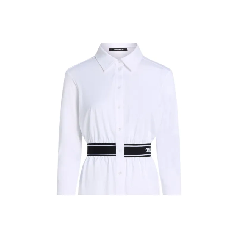 Karl Lagerfeld Logo Jersey Shirt-5