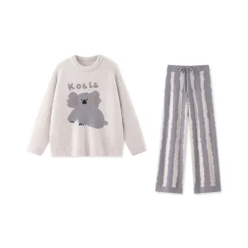 Beast's Secret Pajama Set Women's Purple