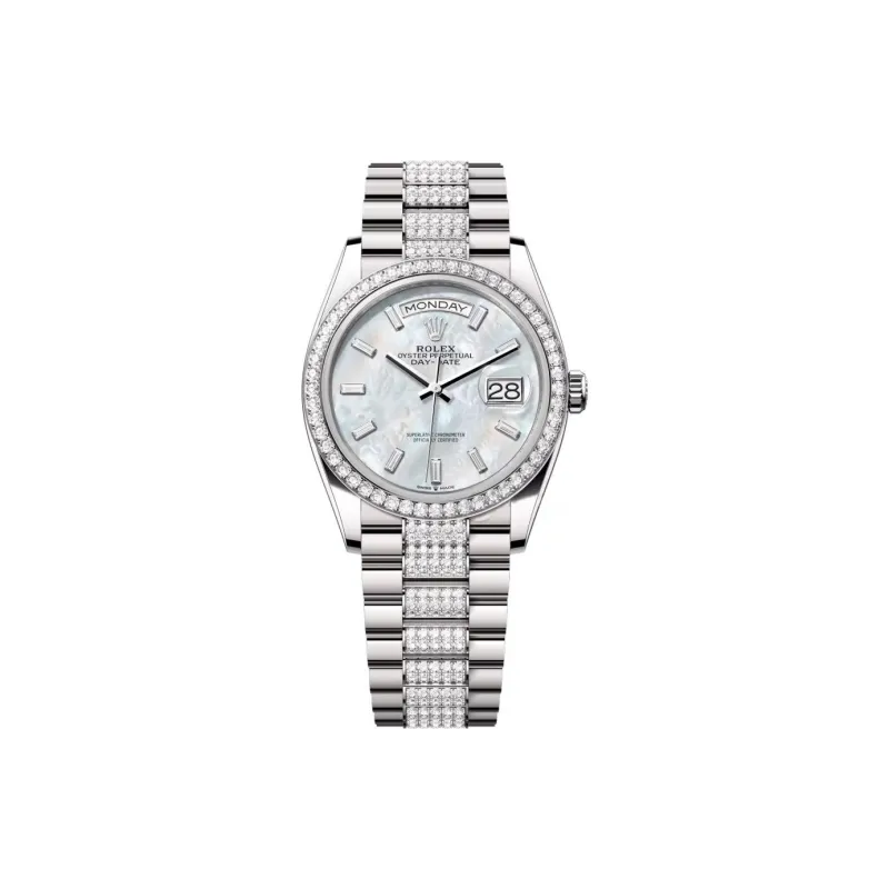 ROLEX Women's Week type Calendar Watch-0