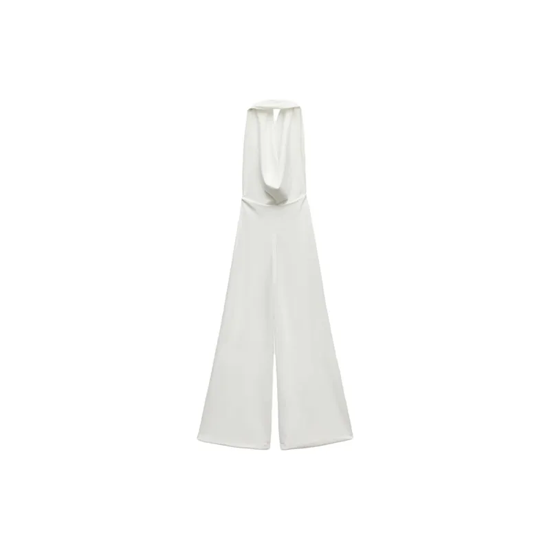 ZARA Jumpsuits Women's White-1