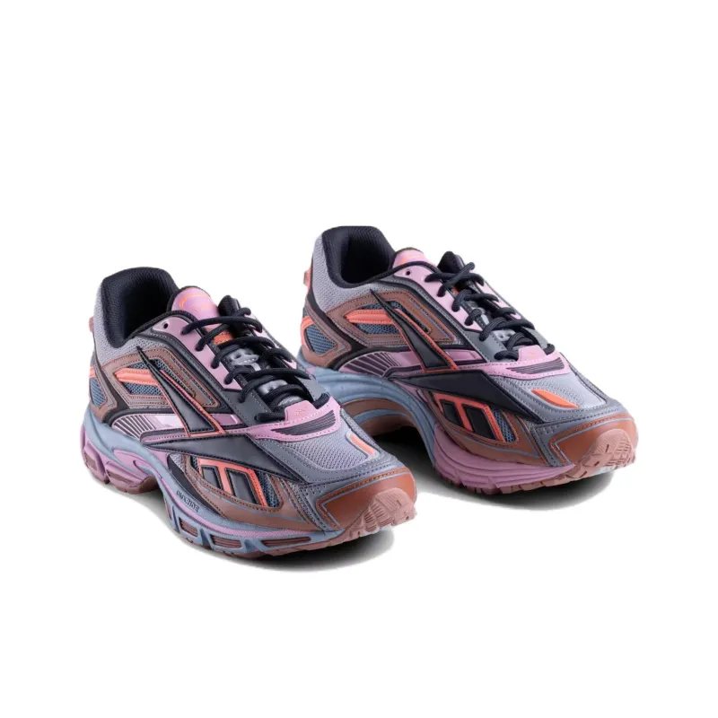 Reebok Premier Road Anti Slip Wear Resistant Low Top Running Shoes Unisex Black Pink-4