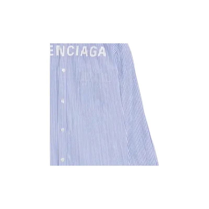 Balenciaga Shirts Women's Blue-8