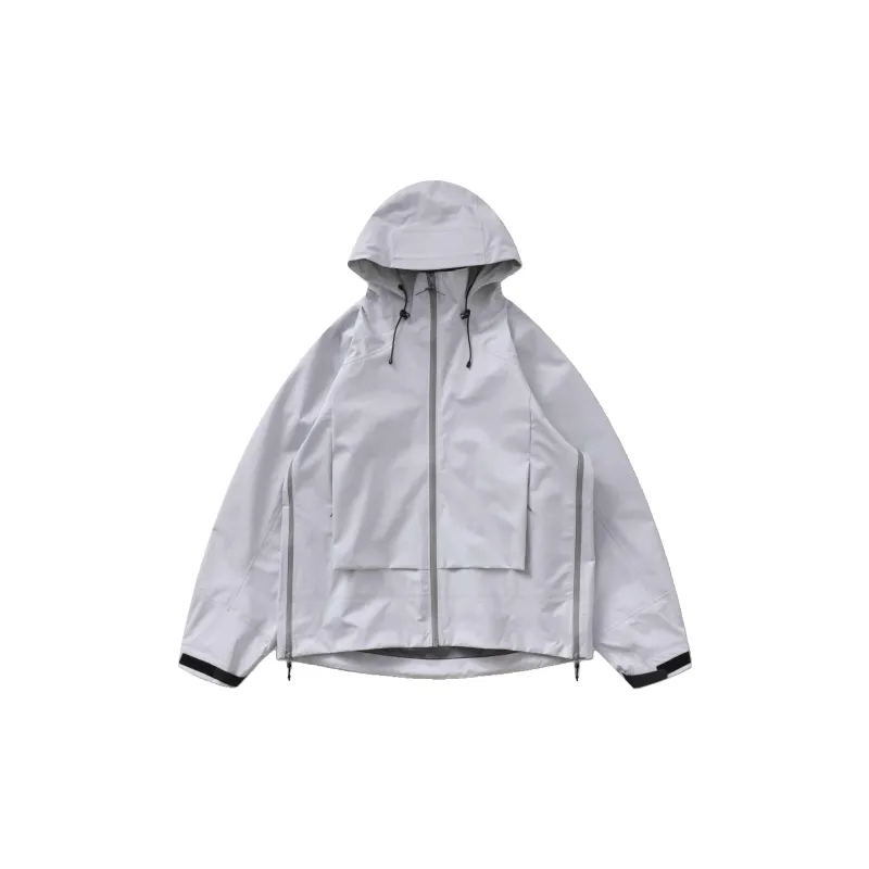 OCTOBEELAB Water Resistant Windproof And Rainproof Breathable Wear Resistant Windbreaker Jacket Unisex-1