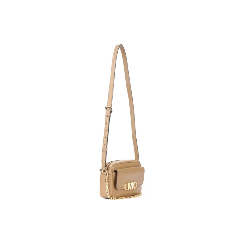 MICHAEL KORS PARKER Cow Leather Camera Bag Shoulder Bag Medium Size Women's Camel-3