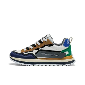 Team Bees Wear Resistant Slip Resistant Low Top Chunky Sneakers Men's