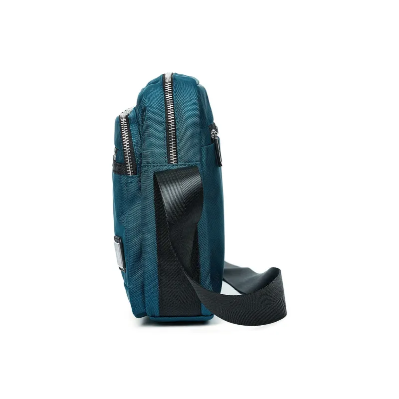 SANTA BARBARA POLO & RACQUET CLUB Fabric Shoulder Bag, Crossbody Bag Regular Men's Multicolor-10