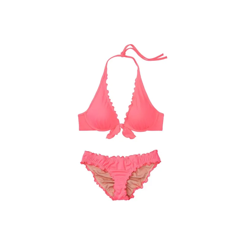 Victoria's Secret Underwear Set Women's Orange Red-0