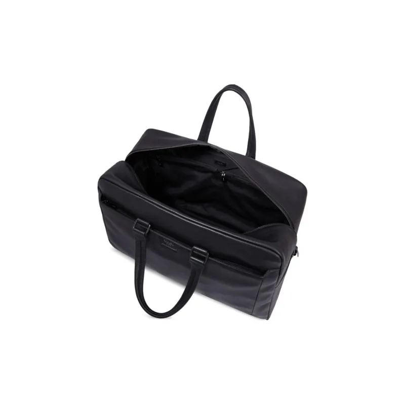 LANCEL Come De LANCEL Leather Duffle Bag-3