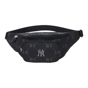 MLB MONOGRAM Reading Collection Polyester One Shoulder Crossbody Fanny Pack Sling Bags Regular Unisex Black
