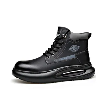 Take a break Martin Boots Men Black/Yellow/Khaki