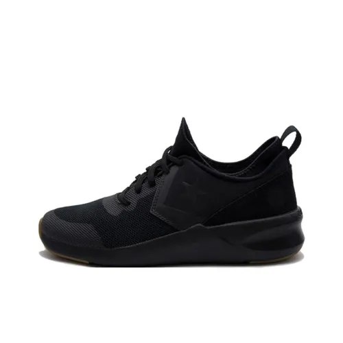 Converse Anti Slip Wear Spring Low Top Casual Shoes Unisex Black