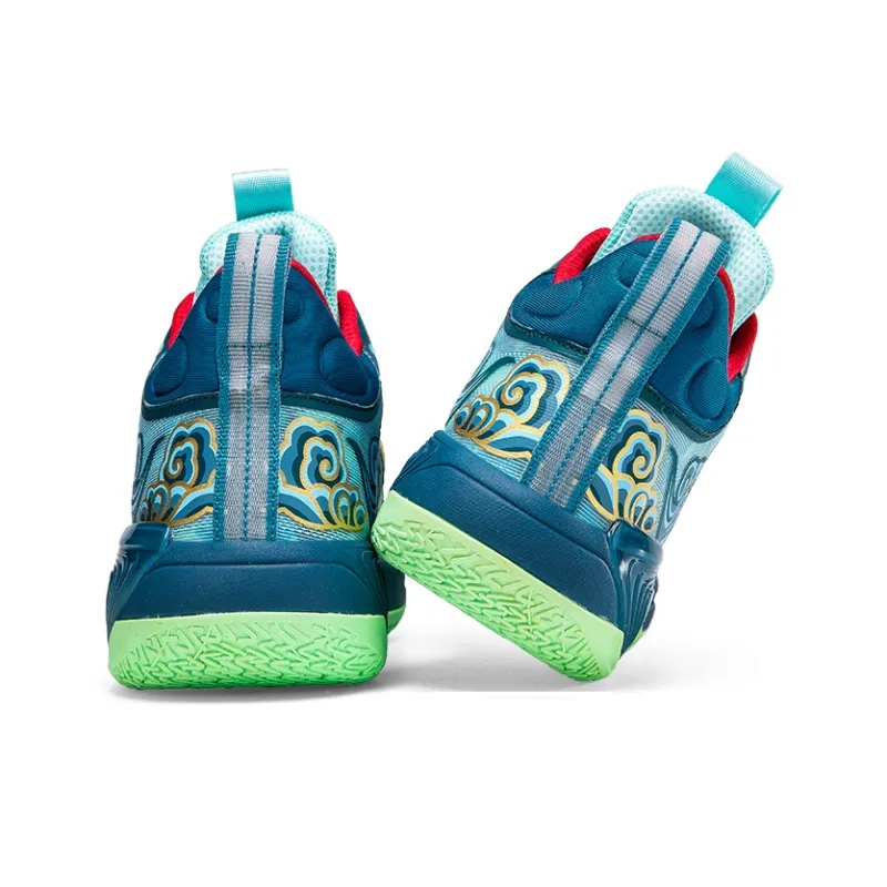 ANDEZHANMUSI Cushioning Anti-Slip And Wear-Resistant Breathable Coverage High-Top Basketball Shoes Men's-9