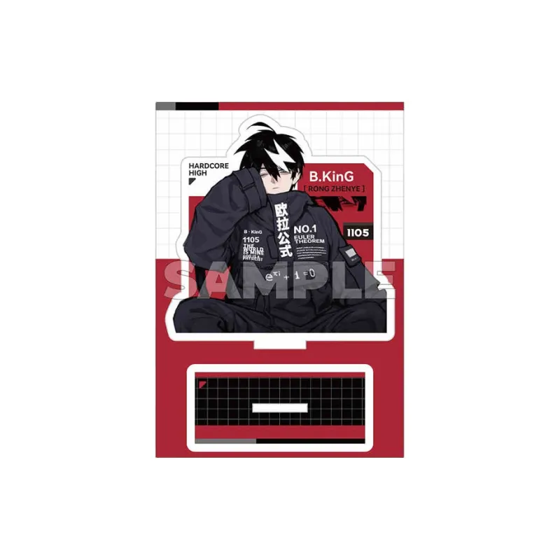 Xhdm Hard Core Highschool Birthday Collection Rongzhen Style Polaroid Square Card Transparent Card Coaster Stand Badges-0