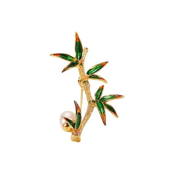 HENGSHENG Freshwater Pearl Brooches Unisex