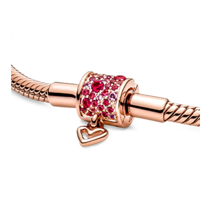 Pandora Copper Silver Alloy Bracelets Unisex-50