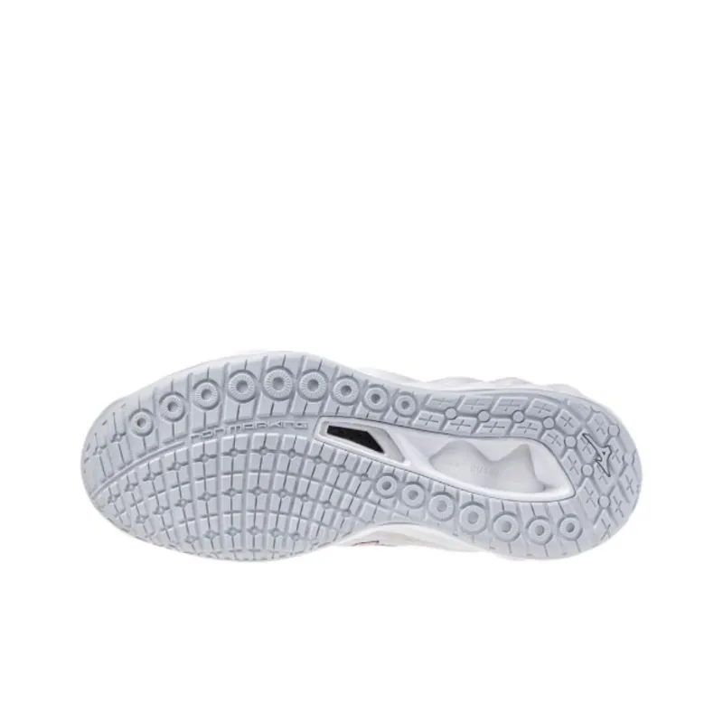 Mizuno Women's Wave Luminous 2 'White Peach Parfait' Women's-3