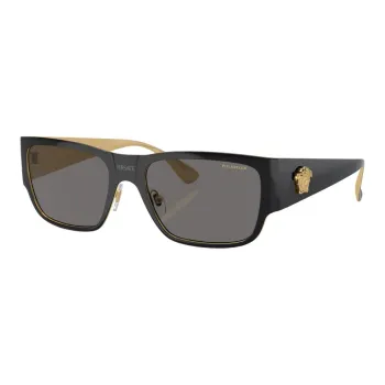 VERSACE Logo-plaque Tinted Sunglasses