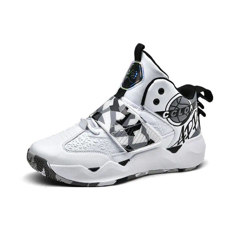 FIRS Kids Cushioning, Abrasion Resistant, And Resilient Properties Children's Basketball Shoes Teenagers-1