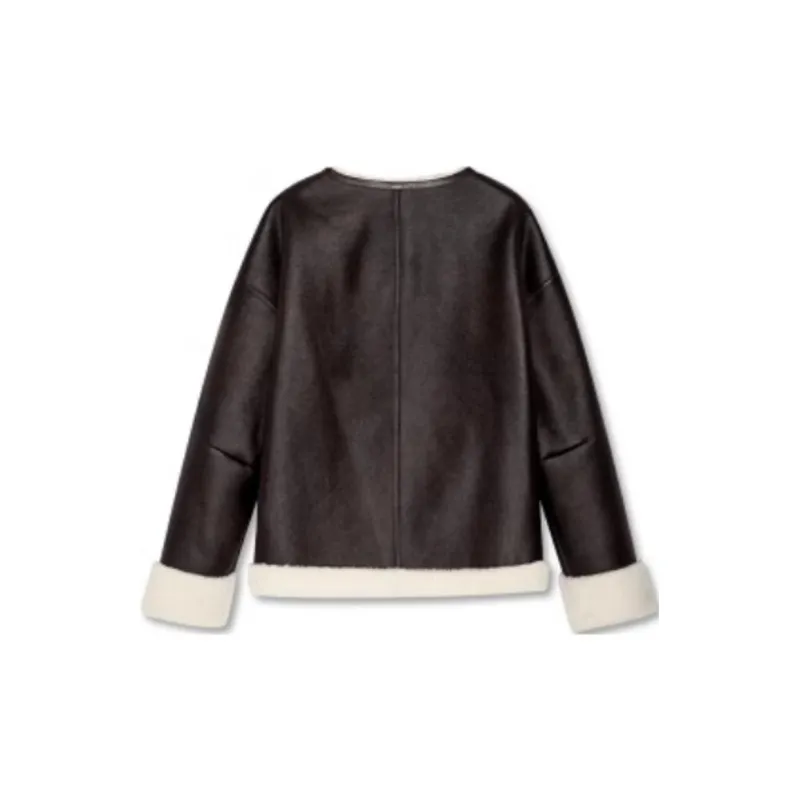 DKNY FW24 Jackets & Coats Women's Dark Coffee-1
