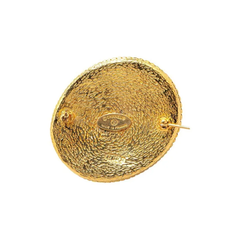 CHANEL Cc Angel Motif Brooch-2