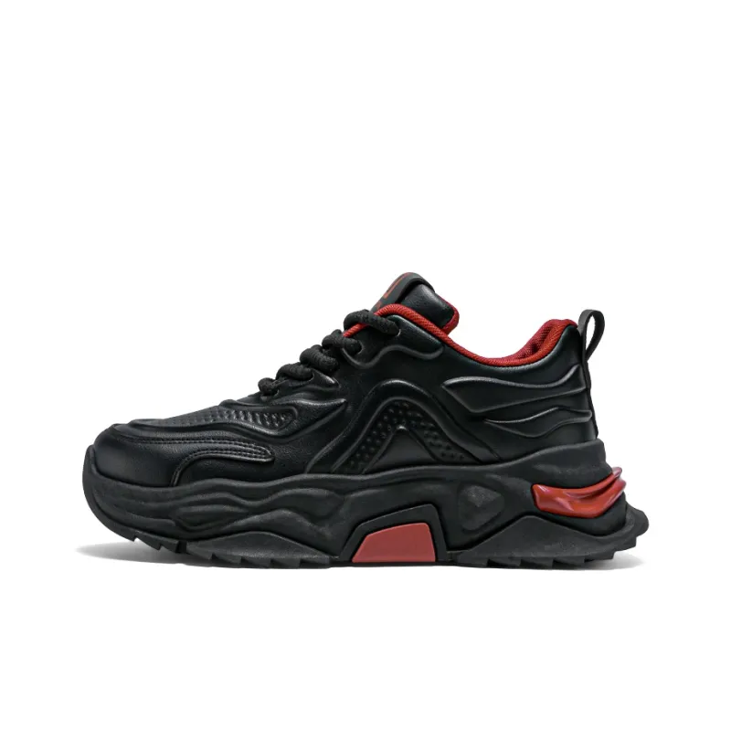 PNKE Anti-Slip And Wear-Resistant Height Increasing Low-Top Chunky Sneakers Men's-7