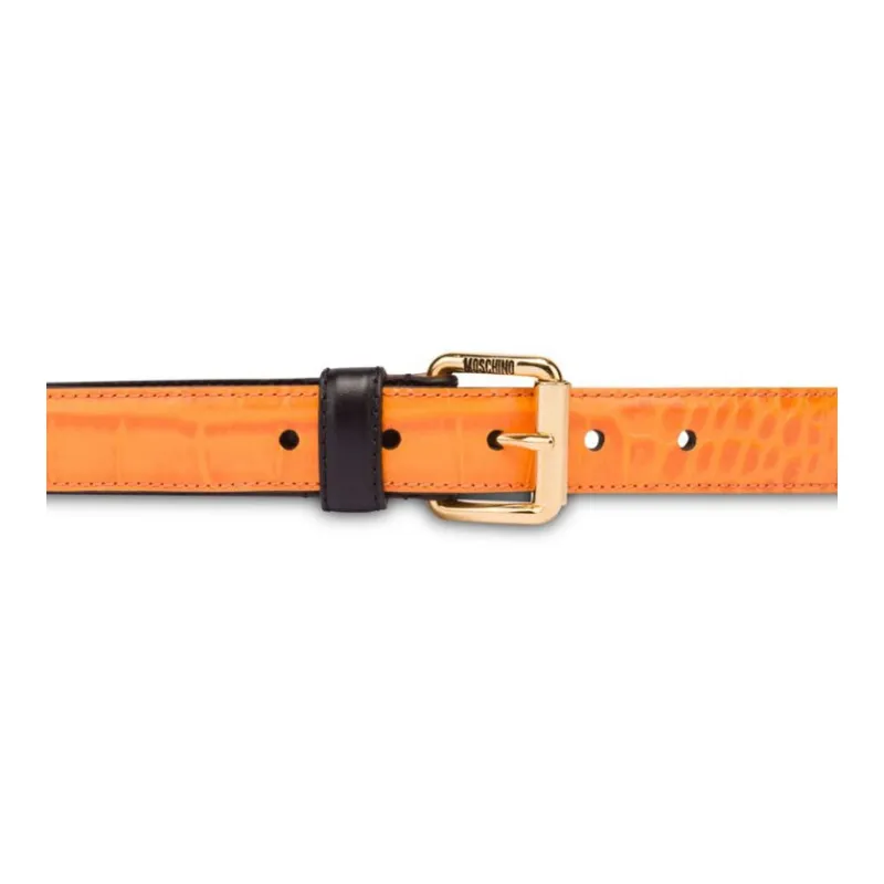 MOSCHINO Patchwork Belt-2