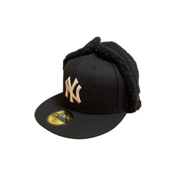New Era Polyester Trapper Hats Men's Black