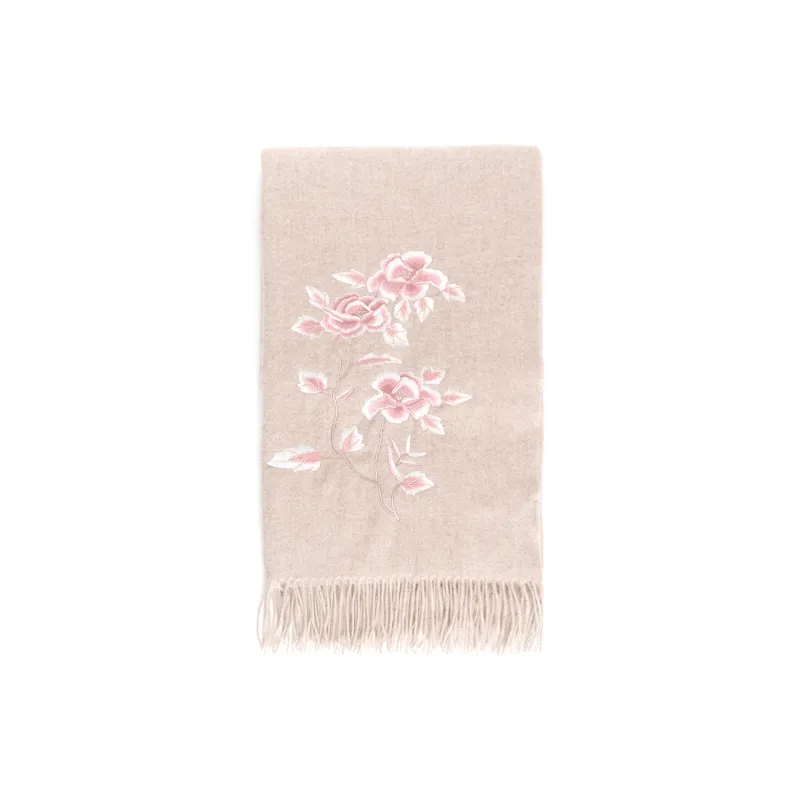 Shanghai Story Sheep Wool Knit Scarves Women's-4