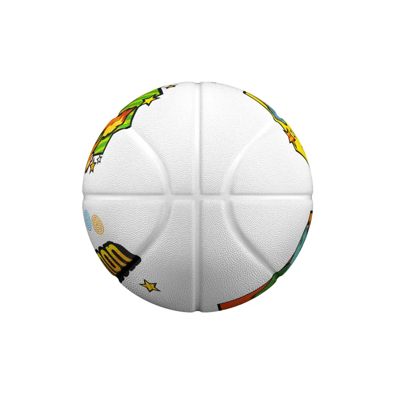 VEIDOORN Rubber Basketball Size 7 Ball Street Training Competition Unisex-5