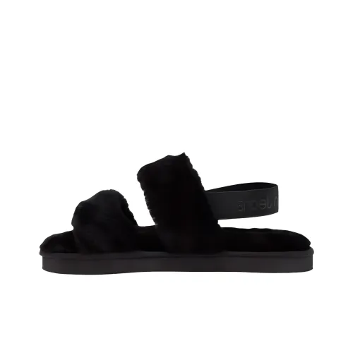 CKJ CALVIN KLEIN JEANS Strap Sandals Women's Space Black