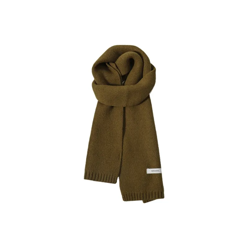 STUFFER 100% Sheep Wool Knit Scarves Unisex-31