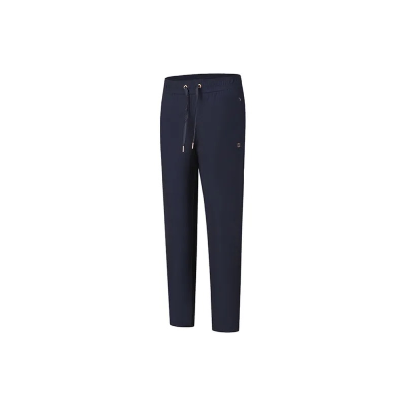 FILA Fitness Knitted Sweatpants Women's RD Royal Blue-1