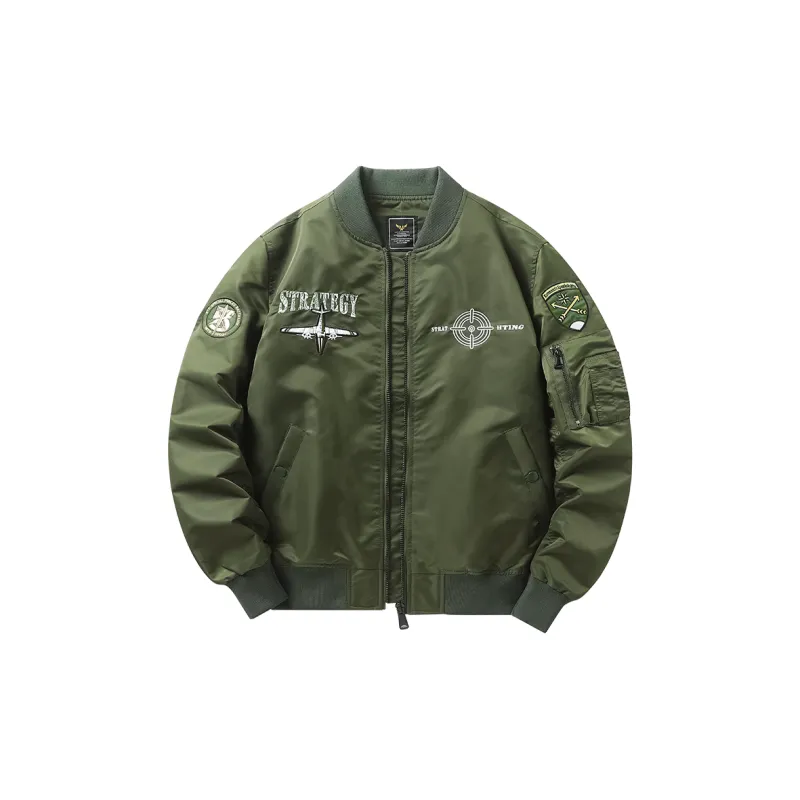 TREK&TRAVEL Baseball Jacket Men's-1