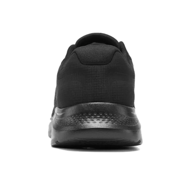 Skechers MEN'S GO WALK Anti Slip Wear Resistant Low Top Casual Running Shoes Men's Black-4