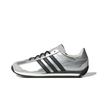 Adidas Originals Country Og Silver Metallic Black Women's