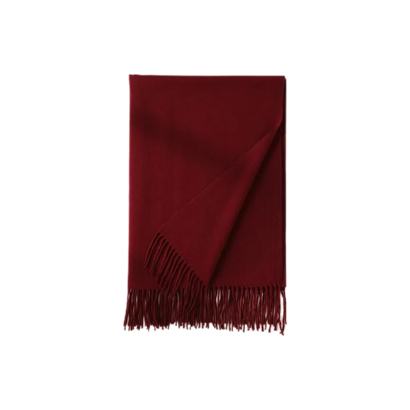 EEEENO Polyester Knit Scarves Unisex-0