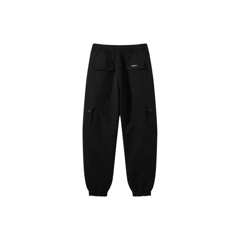 SESAME STREET Down Pants Unisex Black-1