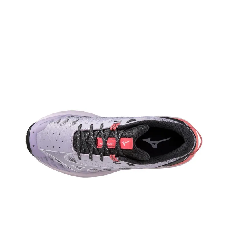 Mizuno Wave Daichi 7 Shock Absorbers With Slip Resistant Features Low Top Running Shoes Women's Light Purple-2