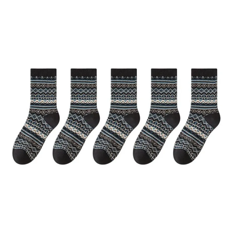 MIIOW Mid Calf Socks Men's Combo Set-13