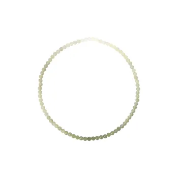 WEITIANXUAN Hetian Jade Necklaces Pale Greenish White Jade Women's