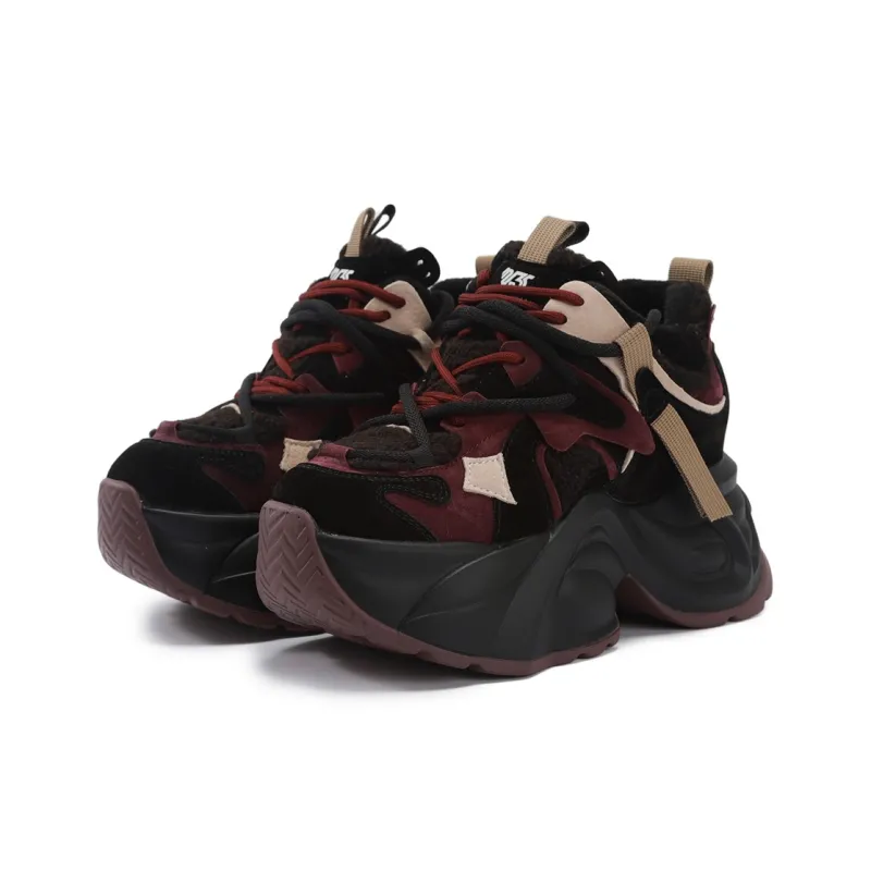 TOM TAILOR Breathable Height Increasing Warmth Chunky Sneakers Women's-1
