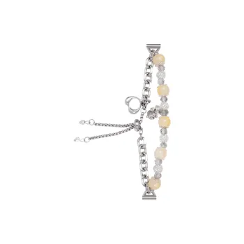 CHENSONG Watch Band Huawei Compatibility 13.5 21cm Metal+Glass Material