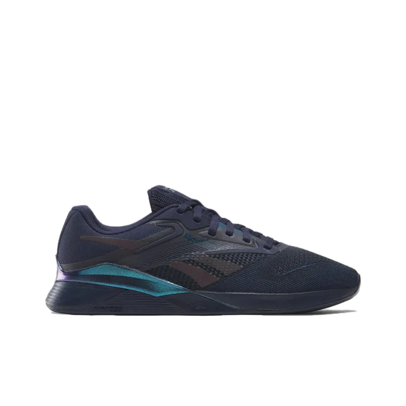Reebok Nano X4 Anti-Slip Wear-Resistant Low-Top Training Shoes Unisex Marine Blue-1