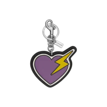 COACH Leather Pendants Women's Purple