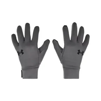 Under Armour Elastane Sports Gloves Men's Gray