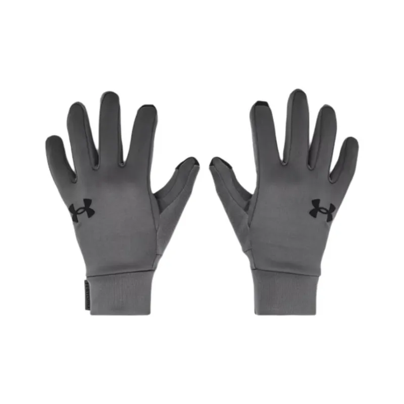 Under Armour Elastane Sports Gloves Men's Gray-0