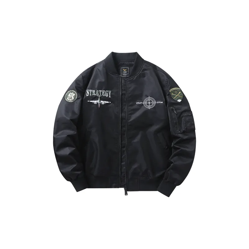 TREK&TRAVEL Baseball Jacket Men's-4