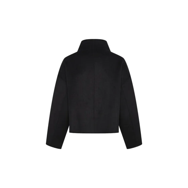 URBAN REVIVO Jackets & Coats Women's Jet Black-1