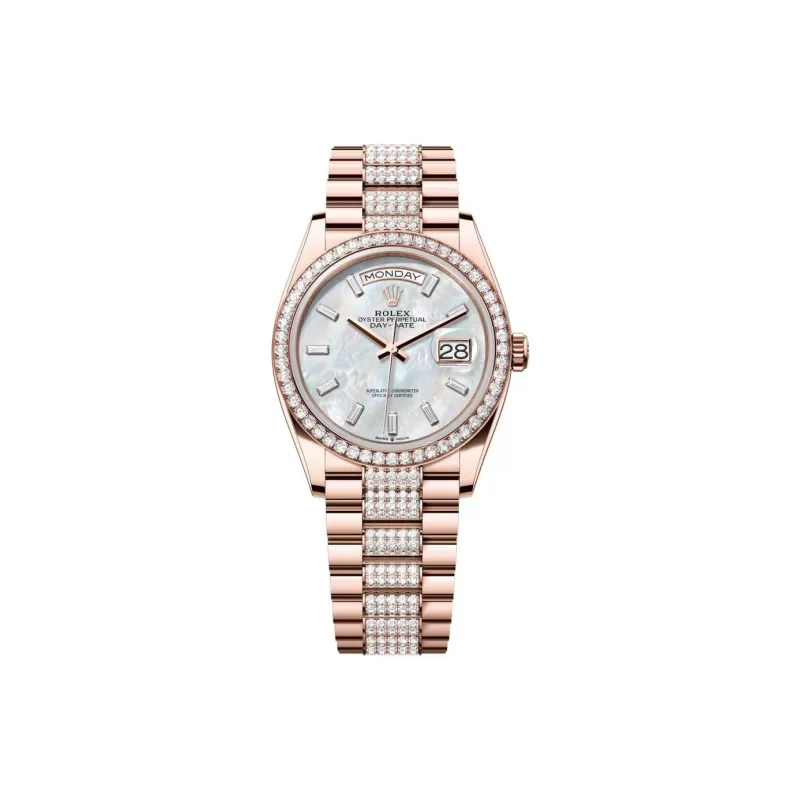 ROLEX Women's Week type Calendar Watch-0