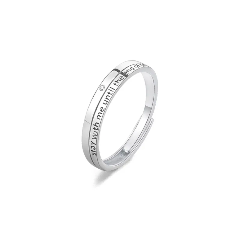 FORCHI Sterling Silver Rings Unisex-5